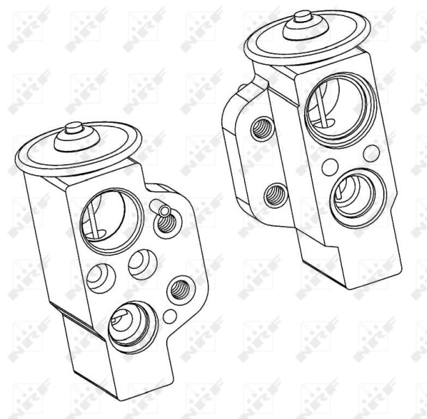 Supapa expansiune clima NRF VW POLO IV (