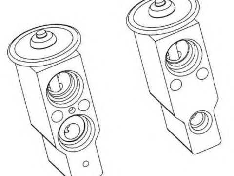 Supapa expansiune, clima TOYOTA LAND CRUISER 90 (J9) (1995 - 2016) NRF 38379 piesa NOUA