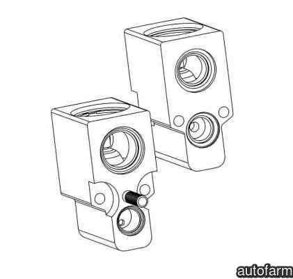 Supapa expansiune clima VW NEW BEETLE 9C1 1C1 NRF 