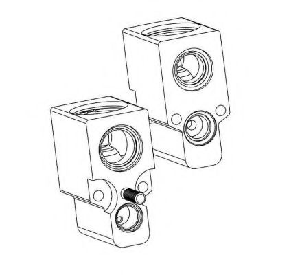 Supapa expansiune, clima VW NEW BEETLE (9C1, 1C1) 