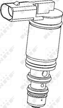 Supapa regulatoare, compresor VW CADDY III (2KA, 2KH, 2CA, 2CH), Box/MPV, 03.2004 - 05.2015 NRF 38450