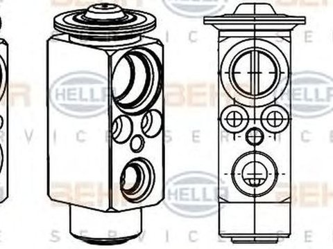 Supapa senzor clima BMW Z8 E52 HELLA 8UW 351 234-431