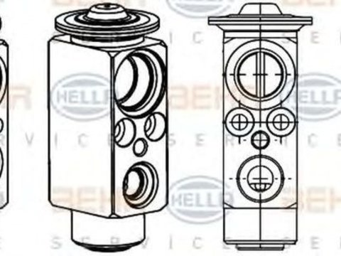 Supapa senzor clima BMW Z8 E52 HELLA 8UW351234431