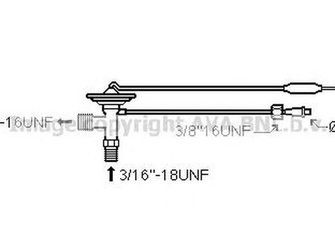 Supapa senzor clima HONDA ACCORD VI cupe CG AVA HD1272