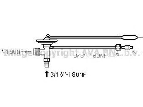 Supapa senzor clima MITSUBISHI COLT V CJ CP AVA MT1232