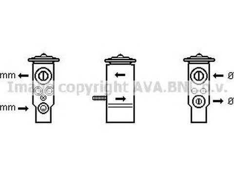 Supapa senzor clima RENAULT SYMBOL I LB0 1 2 AVA RT1332