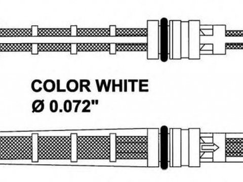 Supapa senzor clima VOLVO 460 L 464 NRF 38211