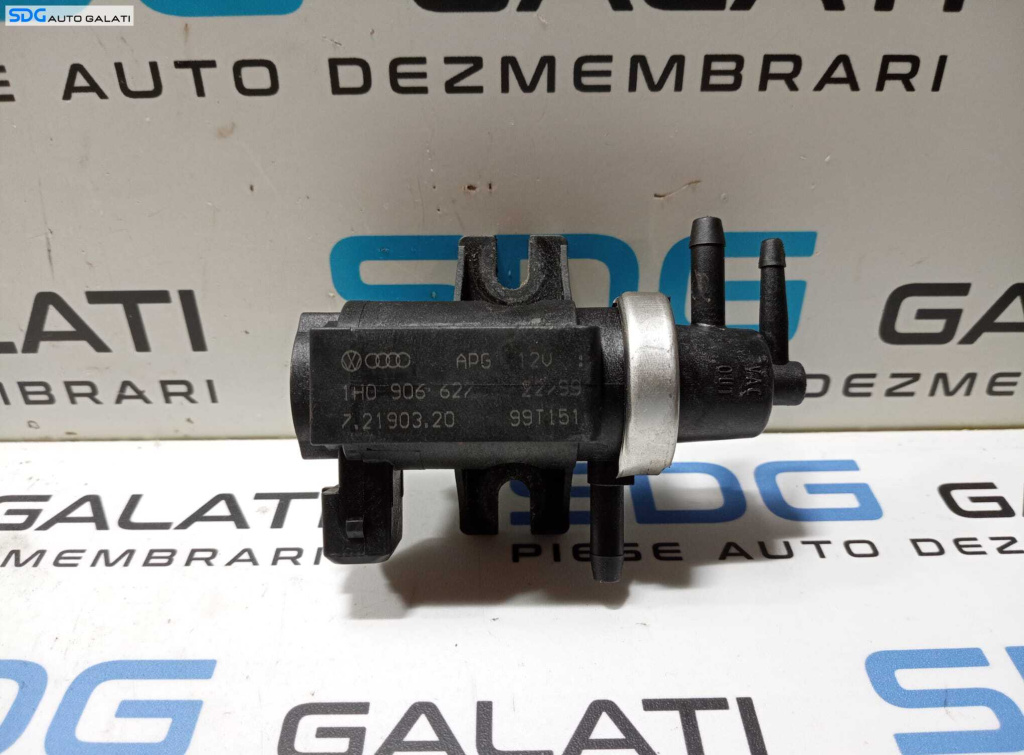 Supapa Supape Electrovalva Vacuum Vacuum Audi A3 8L 1.9 TDI 1997 - 2003 Cod 1H0906627 [M5387]