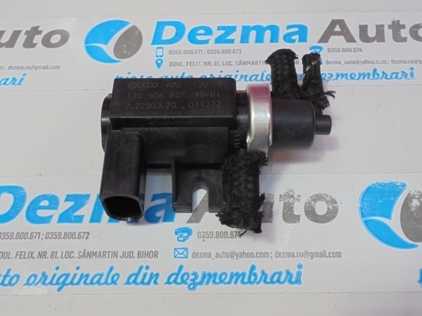 Supapa vacuum, 1J0906627, Volkswagen Golf 4 Variant (1J5) 1.9 tdi (id:152136)