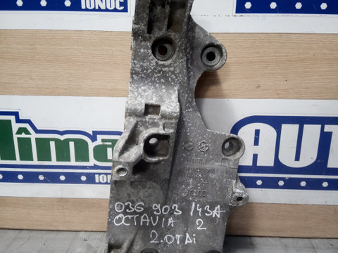 Suport accesorii motor Skoda Octavia 2 1Z 03G903143A 2.0TDI(Aluminiu)