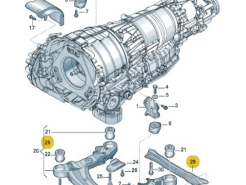 Suport / ajutator jug motor Audi A6 C6 4F0399403 ⭐⭐⭐⭐⭐