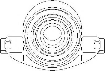 Suport, ax cardanic MERCEDES-BENZ C-CLASS limuzina (W202), MERCEDES-BENZ C-CLASS Break (S202), MERCEDES-BENZ SLK (R170) - TOPRAN 401 305