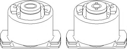 Suport, ax RENAULT LAGUNA II (BG0/1_), RENAULT LAG