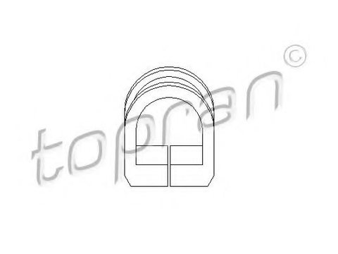 Suport, caseta directie VW VENTO (1H2) (1991 - 1998) TOPRAN 102 803 piesa NOUA