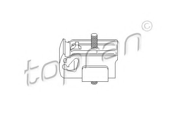 Suport cutie viteze automata FORD COURIER caroserie (F3L, F5L) (1991 - 1996) TOPRAN 300 167