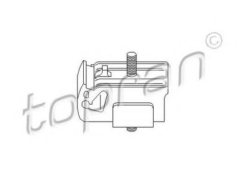 Suport cutie viteze automata FORD COURIER caroserie (F3L, F5L) (1991 - 1996) TOPRAN 300 167