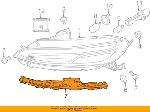 Suport far JEEP CHEROKEE 14-19