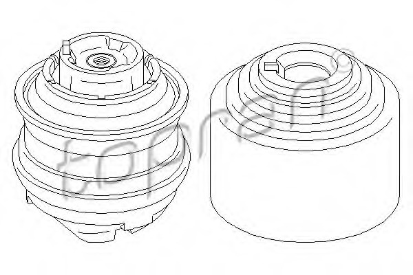 Suport motor 401 263 TOPRAN pentru Mercedes-benz C-class Mercedes-benz Clk