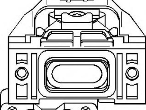 Suport motor AUDI A3 (8L1), SKODA OCTAVIA (1U2), VW GOLF Mk IV (1J1) - TOPRAN 107 974