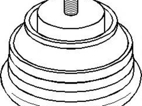 Suport motor BMW 3 Compact (E36), BMW 3 limuzina (E36), BMW 3 cupe (E36) - TOPRAN 500 279