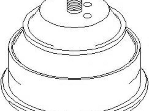 Suport motor BMW 3 limuzina (E36), BMW 3 cupe (E36), BMW 3 Cabriolet (E36) - TOPRAN 500 747