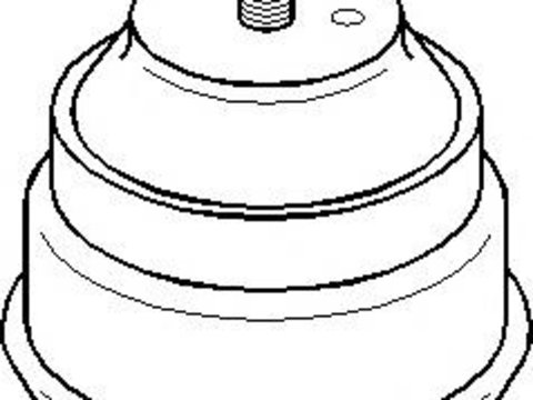 Suport motor BMW 3 limuzina (E46), BMW 3 cupe (E46), BMW 3 Touring (E46) - TOPRAN 500 752