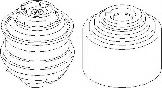 Suport motor MERCEDES-BENZ C-CLASS limuzina (W203)