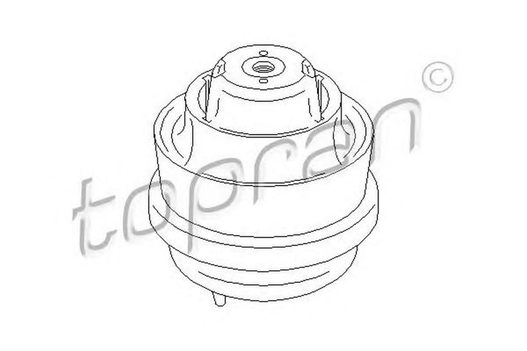 Suport motor MERCEDES-BENZ E-CLASS W124 TOPRAN 401267