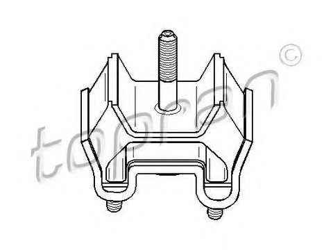 Suport motor MERCEDES M-CLASS (W163) (1998 - 2005) TOPRAN 401 689