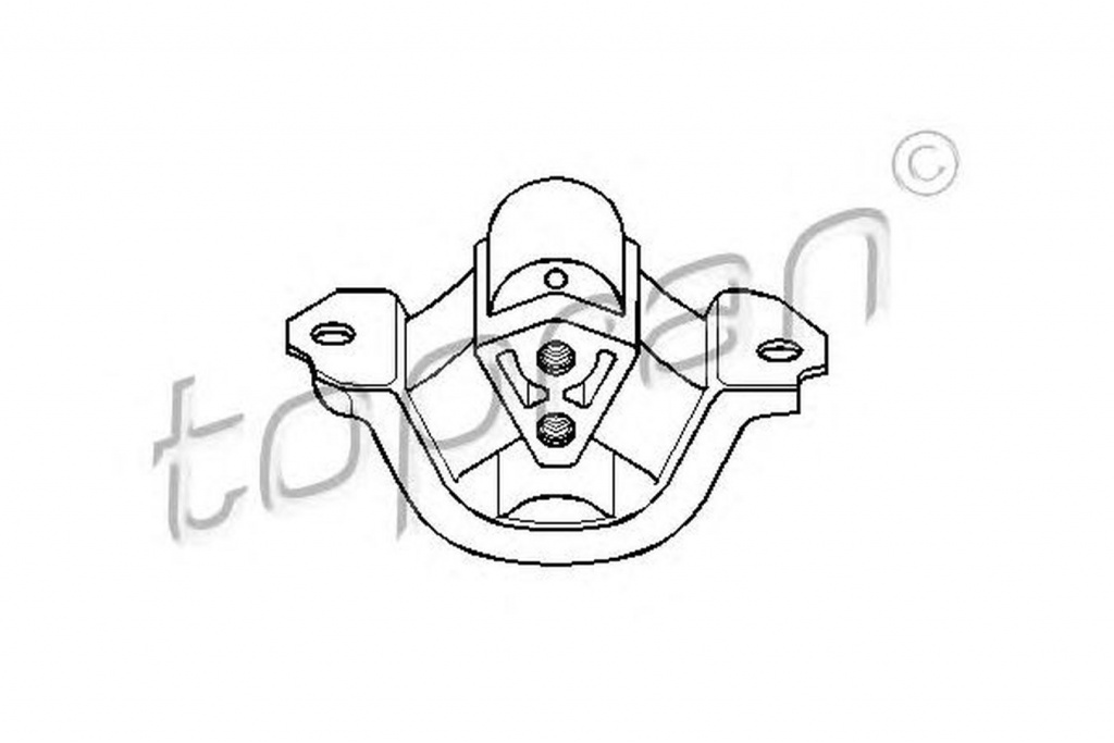 Suport motor OPEL COMBO 71 TOPRAN 201393