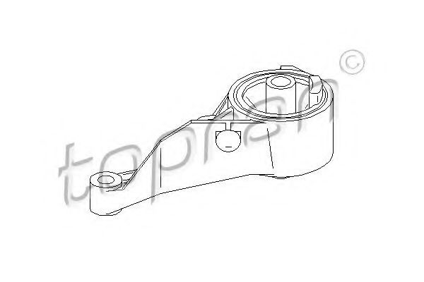 Suport motor OPEL COMBO caroserie inchisa/combi (2001 - 2016) TOPRAN 206 157