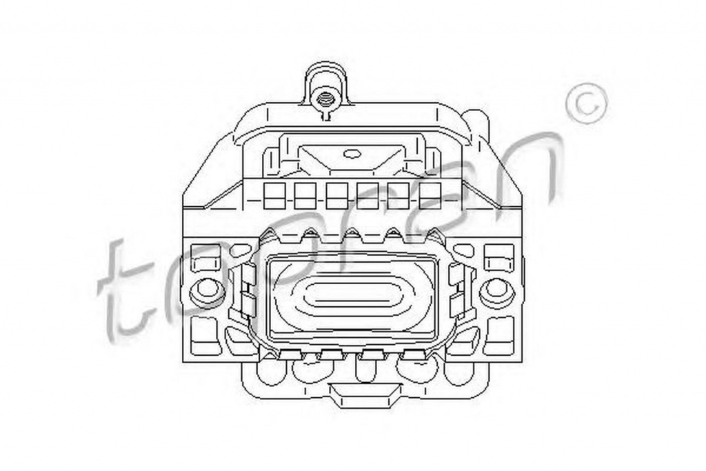 Suport motor VW GOLF V 1K1 TOPRAN 111896