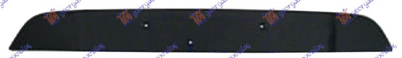 SUPORT NUMAR FATA PLASTIC MAT-NEGRU (STEPWAY) - DACIA SANDERO 12-16, DACIA, DACIA SANDERO 12-16, 223004010