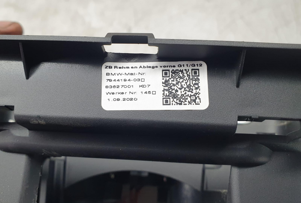 Suport pahare 7944194 BMW Seria 7 G11/G1