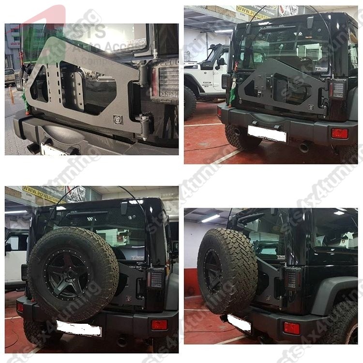 SUPORT ROATA DE REZERVA JEEP WRANGLER JK 2007-2017 [AMR-2][V1]