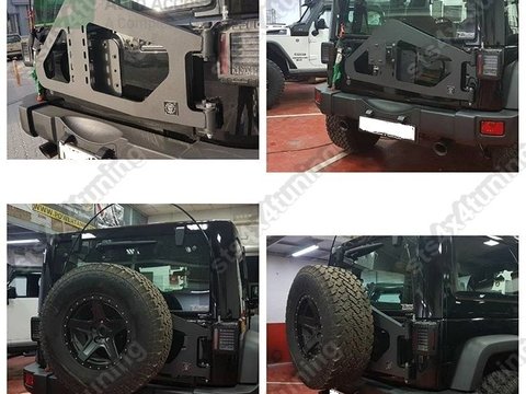 SUPORT ROATA DE REZERVA JEEP WRANGLER JK 2007-2017 [AMR-2][V1]