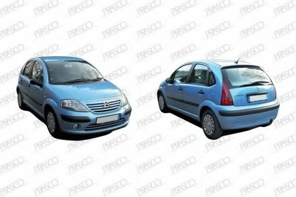 Suport,tampon CITROËN C3 I (FC_) (2002 - 2016) PRASCO CI3201682