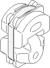 Suport, toba esapament Citroen XANTIA (X1), Citroen XANTIA Estate (X1), Citroen XSARA (N1) - TOPRAN 721 948