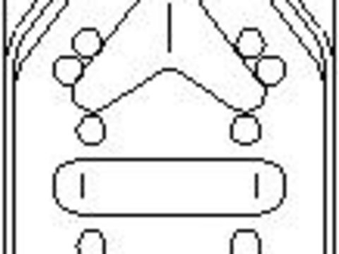 Suport, toba esapament SKODA FELICIA (6U1), VW CADDY Mk II (9U7), SKODA FELICIA Mk II (6U1) - TOPRAN 111 593
