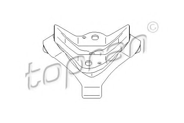 Suport, toba esapament VW GOLF 4 Variant (1J5) (19