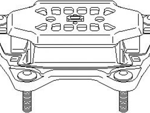 Suport, transmisie automata AUDI A6 limuzina (4F2, C6), AUDI A6 Avant (4F5, C6) - TOPRAN 113 363