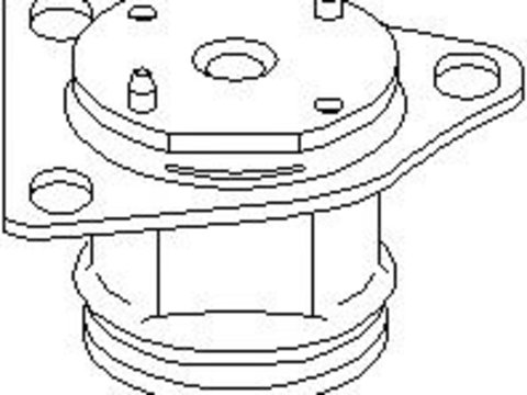 Suport, transmisie manuala AUDI 100 limuzina (4A, C4), AUDI 100 Avant (4A, C4), AUDI A6 limuzina (4A, C4) - TOPRAN 103 734