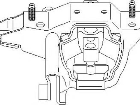 Suport, transmisie manuala SKODA FABIA (6Y2), SKODA FABIA Combi (6Y5), SKODA FABIA limuzina (6Y3) - TOPRAN 110 319
