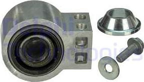 Suport.trapez Bloc silentios fata balansoar fata Spate Dreapta-Stanga 22x80x56 mm CHEVROLET CRUZE VOLT OPEL AMPER CHEVROLET CRUZE (J308), Turism, 08.2012 - Delphi TD1677W