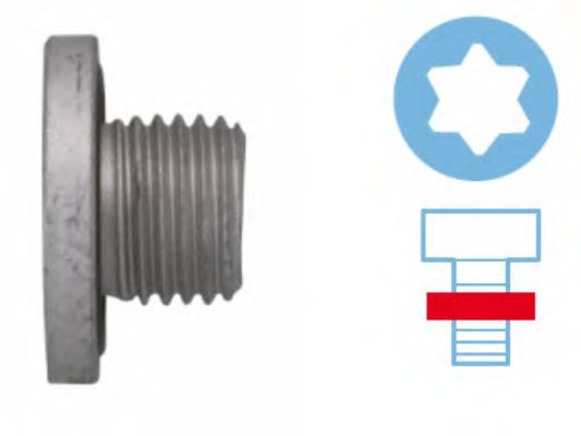 Surub de golire,baia de ulei FIAT LINEA (323) (2007 - 2016) CORTECO 220110S