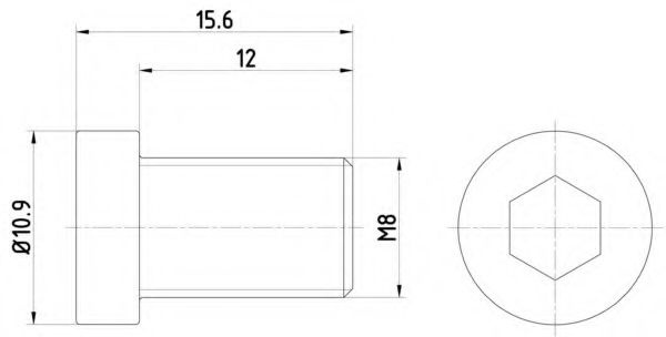 Surub, disc frana BMW Seria 3 Cupe (E46) (1999 - 2006) TEXTAR TPM0009 piesa NOUA
