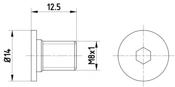 Surub, disc frana MERCEDES R-CLASS (W251, V251) (2006 - 2016) TEXTAR TPM0002 piesa NOUA