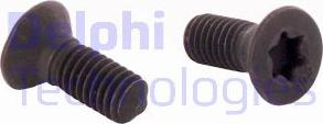Surub. disc frana surubul de fixare a discului de frana Fata-Spate M6x1x16 10 buc. ambalaj MERCEDES C W205 AUDI A Delphi BGK010