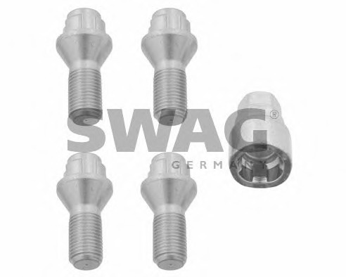 Surub roata 60 92 7054 SWAG pentru CitroEn C8 Peugeot 807 CitroEn Dispatch CitroEn Jumpy Fiat Scudo Peugeot Expert Alfa romeo Brera Alfa romeo Spider Renault Latitude Renault Laguna Alfa romeo 159 Fiat Ulysse