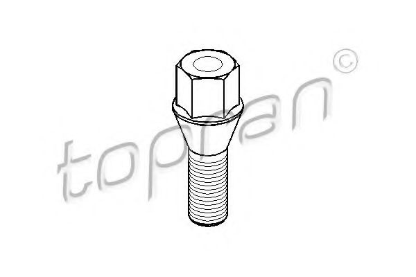 Surub roata OPEL AGILA (B) (H08) (2008 - 2016) TOPRAN 201 852 piesa NOUA